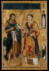 Der Heilige Johannes der Täufer und der Heilige Stephanus